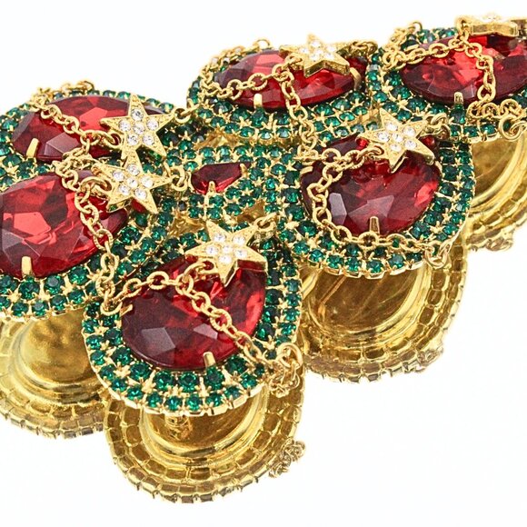 Kirks Folly Limited Edition Santa's On His Way 028/500 Christmas Tree Brooch - Picture 3 of 11